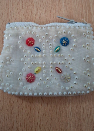 Porte-monnaie perlé vintage, marque: Vintage, état: Neuf sans étiquette, 8,00 €, 9,10 € Protection acheteurs incluse