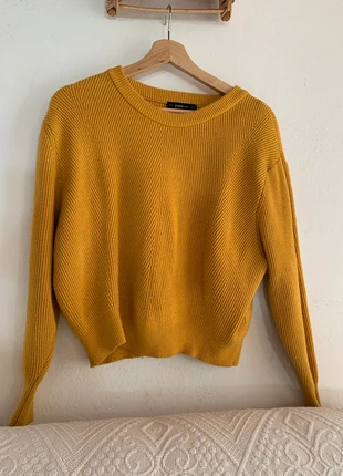 Pull knit moutarde, marca: Zara, estado: Bueno, tamaño: S / 36 / 8, 5,00 €, 5,95 € Protección al comprador incluida