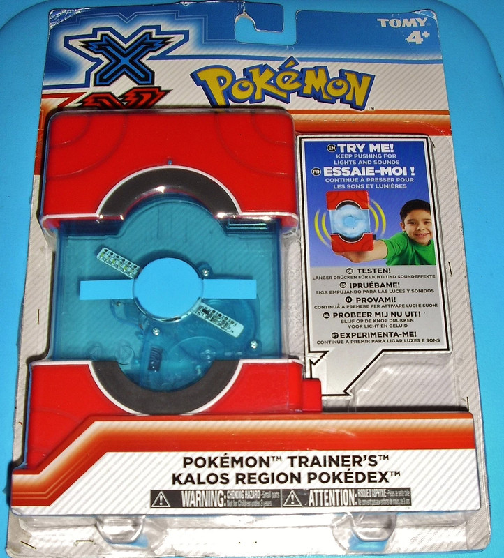 XY Pokemon Trainer's Kalos Region Pokedex 