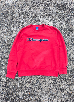 Vintage Champion Embroided Red Sweater - XL - Very Good condition, brand: Champion, condition: Very good, size: XL, 19.00 €, 20.65 € includes Buyer Protection