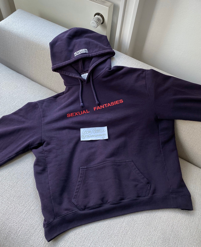 vetements sexual fantasies パーカー S | www.sgh.com.co