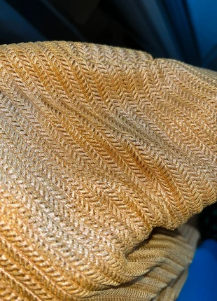 Top manches longues - à Mailles - Doré brillant, merk: Zara, staat: Heel goed, maat: S / 36 / 8, € 3,00, € 3,85 inclusief Kopersbescherming