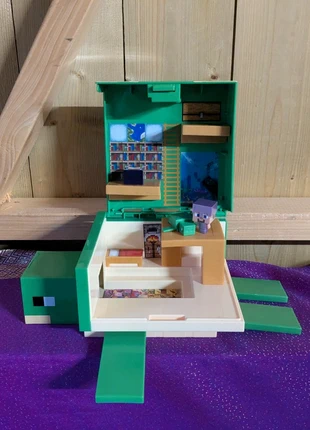 Minecraft turtle playset and figures, brand: Minecraft, condition: Very good, size: One size, £15.00, £16.50 includes Buyer Protection