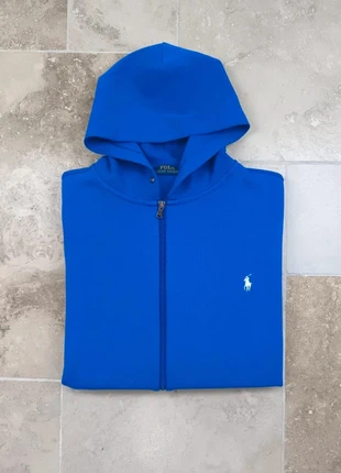 Sweat a capuche full Zip Ralph Lauren - Homme 2XLT - Bleu électrique Logo blanc, marke: Ralph Lauren, zustand: Gut, größe: XXL, 50,00 €, 53,20 € beinhaltet Vinted-Käuferschutz Pro