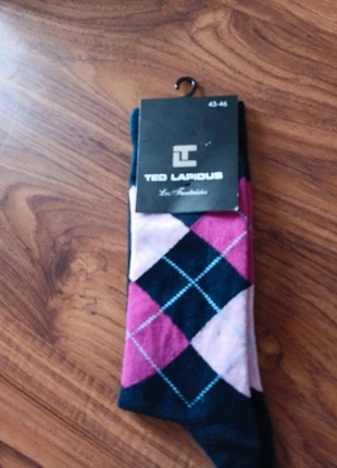 Chaussettes jacquard homme, brand: Ted Lapidus, condition: New without tags, size: M | 43–46, €8.00, €9.10 includes Buyer Protection