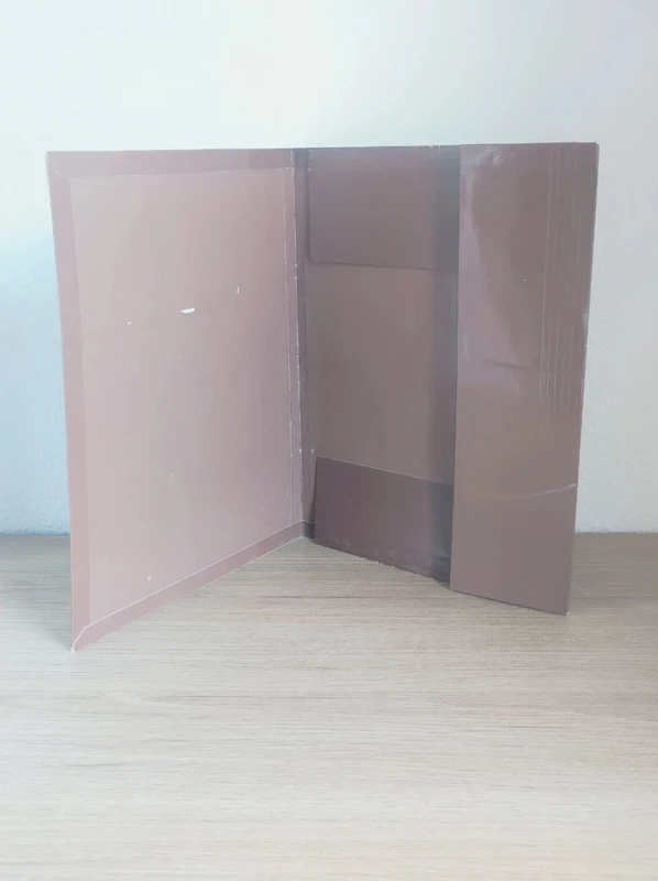 Lot 2 chemises carton marron polypro gris 3 rabats / Elba × Dlp Industry - A4 - photo numéro 4