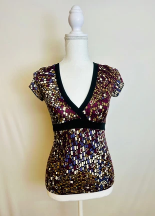 Top femme encolure V flatteuse – T36, état: Très bon état, taille: S / 36 / 8, 3,00 €, 3,85 € Protection acheteurs incluse