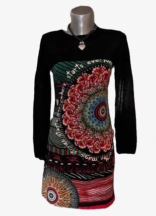 Desigual Dress – Artsy, Bold & Full of Personality, marque: Desigual, état: Très bon état, taille: S / 36 / 8, 14,00 €, 15,40 € Protection acheteurs incluse