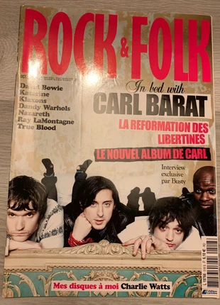 Magazine rock’n’folk - Carl Barat / The Libertines, marca: Rock’n’folk, estado: Bom, tamanho: Tamanho único, €6.99, €8.04 inclui Proteção do Comprador