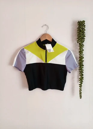 Crop top style cycliste H&M, neuf, marque: H&M, état: Neuf avec étiquette, taille: S / 36 / 8, 5,00 €, 5,95 € Protection acheteurs incluse