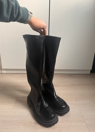 Hoge laarzen, merk: geen merk, staat: Heel goed, maat: 38, € 12,00, € 13,30 inclusief Kopersbescherming