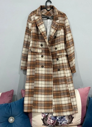 Manteau brun long, brand: Shein, condizioni: Ottime, taglia: M / IT 42 / EU 38, €12.00, €13.30 include la Protezione acquisti