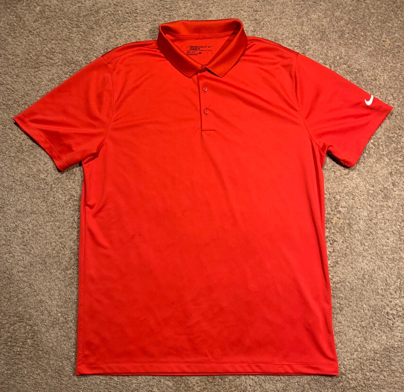 Nike dri-fit Large golf polo 1