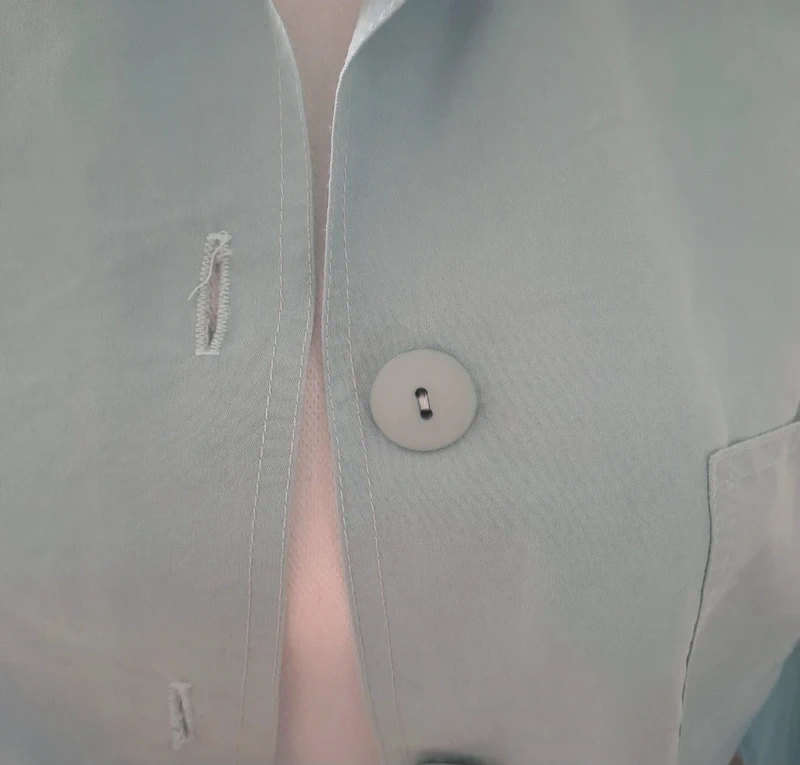 Chemise turquoise - photo numéro 2