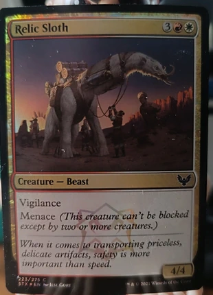 Magic the Gathering Mtg Relic Sloth Stx 223/275 Foil Eng, marke: Magic: The Gathering, zustand: Sehr gut, 1,00 €, 1,75 € inklusive Vinted-Käuferschutz