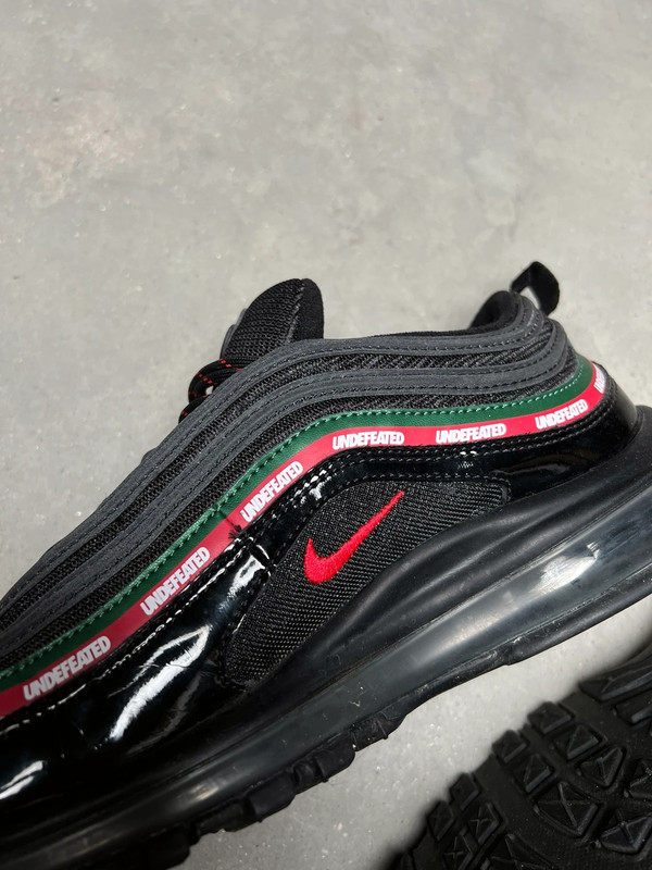 Nike Air Max 97 Undefeated Black Red Green