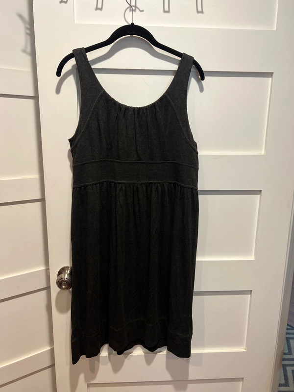 Ann Taylor Loft gray dress size 12 2