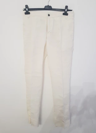 Pantalone TG 46/ XS 86% LINO 14% Naylon, merk: Bespoke, staat: Nieuw zonder prijskaartje, maat: XS, € 50,00, € 53,20 inclusief Kopersbescherming