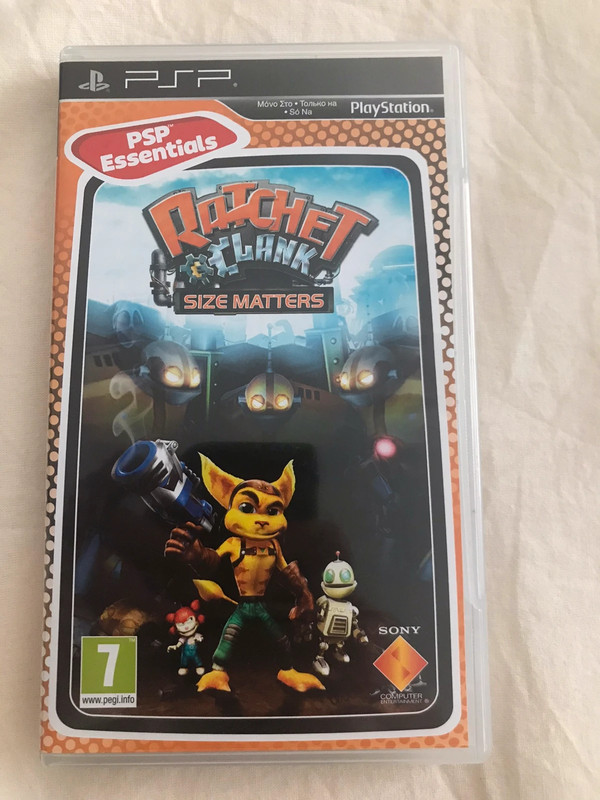 Jogo Ratchet Clank Size Matters Psp