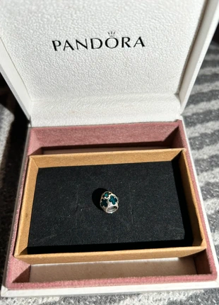 Pandora charm - silver with blue flowers, brand: Pandora, condition: Very good, £8.00, £9.10 includes Buyer Protection