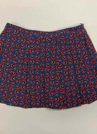 Minifalda niña azul intenso y flores, merk: Zara, staat: Heel goed, maat: 12 jaar / 152 cm, € 6,00, € 7,00 inclusief Kopersbescherming