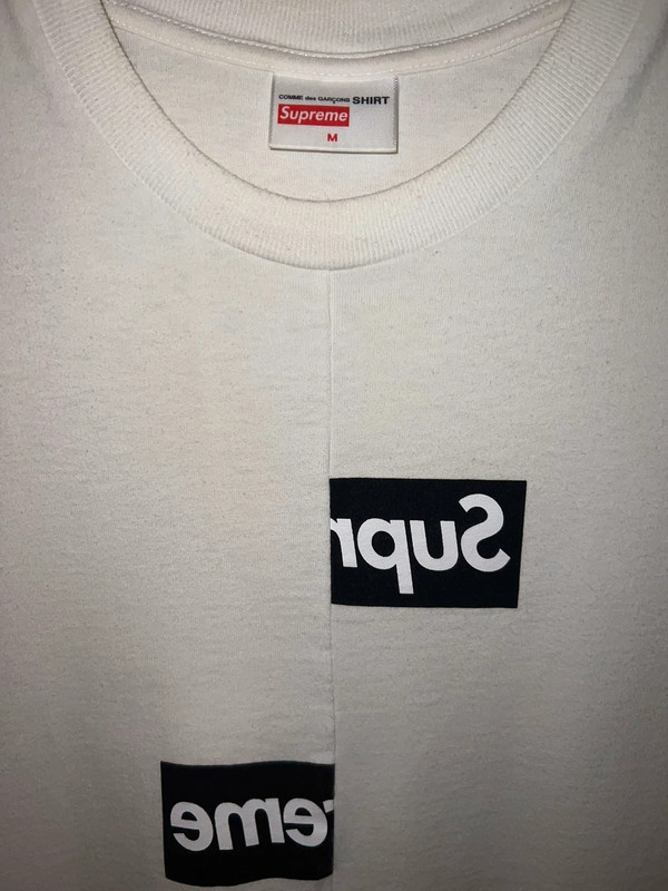Cdg split top tee