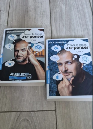 Lot 2 livres Prenez le temps d’e-penser Bruce Benamran vulgarisation science humour, condizioni: Buone, €6.90, €7.95 include la Protezione acquisti