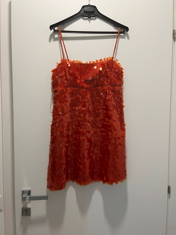 Vestito cocktail rosso zara 1