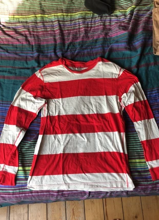 Red & white striped long sleeve , marque: Old Navy, état: Bon état, taille: L, 5,00 €, 5,95 € Protection acheteurs incluse