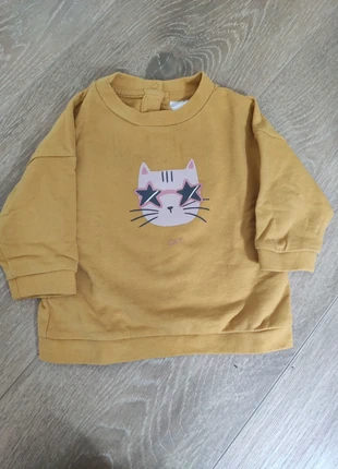 Sweat moutarde, brand: Vertbaudet, condition: Very good, size: 3-6 months / 62 cm, €2.00, €2.80 includes Buyer Protection