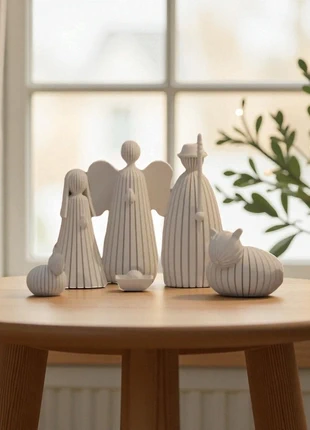 Presépio de Natal minimalista Branco Novo. Decoração de Natal, marque: Natal., état: Neuf sans étiquette, 9,70 €, 10,89 € Protection acheteurs incluse