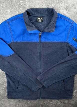 Polaire Starter bicolore bleu marine et bleu royal - XS homme - polyester PL 20, marque: Starter, état: Bon état, taille: XS, 8,00 €, 9,10 € Protection acheteurs (Pro) incluse