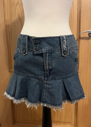Y2k denim vintage mini skirt from HOOCH, brand: HOOCH, condition: New with tags, size: S / UK 8-10, £15.00, £16.45 includes Buyer Protection