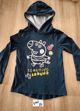 Tee-shirt manches longues 5 ans, marca: sans marque, estado: Muito bom, tamanho: 5 anos / 110 cm, €2.00, €2.80 inclui Proteção do Comprador