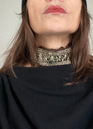 Magnifique collier cou Tissu Philippe Ferrandis, marca: Philippe Ferrandis, estado: Novo sem etiquetas, €38.00, €40.60 inclui Proteção do Comprador