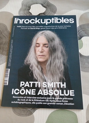 Magazine Les inRockuptibles n°1196 Octobre 2018 Patti Smith Les inRocks, estado: Muy bueno, 6,50 €, 7,53 € Protección al comprador incluida