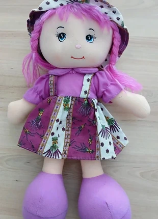 🧸 Poupée en tissu avec vêtement provençal mauve - Neuve, marque: Collection, état: Neuf sans étiquette, taille: Taille unique, 2,00 €, 2,80 € Protection acheteurs incluse