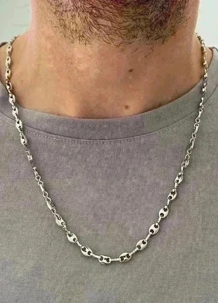 Collier homme acier inoxydable, collier chaîne graine de café, cadeau bijou homme, zustand: Sehr gut, 12,00 €, 13,30 € beinhaltet Vinted-Käuferschutz Pro