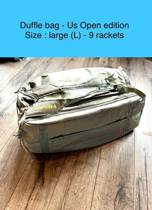 Sac de tennis et de sport - duffle bag - us open édition - neuf avec étiquette, marke: Head, zustand: Neu, mit Etikett, 69,99 €, 74,19 € beinhaltet Vinted-Käuferschutz Pro