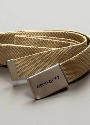 je25-36cbn eneo24-2224vd Carhartt WIP Belt Cinturón Ceinture Gürtel Cintura – Canvas Beige / Sand /, marca: Carhartt, estado: Muito bom, tamanho: Ajustável, €12.00, €13.30 inclui Proteção do Comprador
