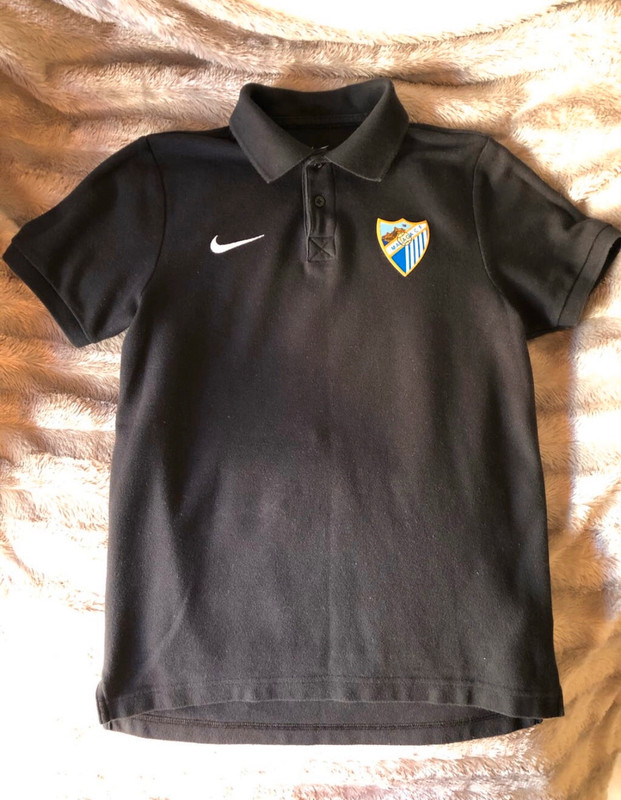 Polo negro Malaga CF de Nike Vinted