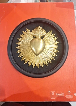 Cadre rond ex voto coeur, brand: dounette, condition: New without tags, €45.00, €47.95 includes Buyer Protection Pro