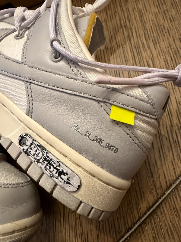 Nike x Off White Dunk low « lot 49 » Japan exclusive.