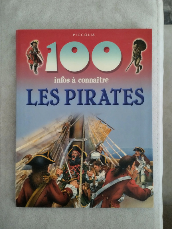 Livre enfant : "100 infos à connaître" - Les Pirates 1