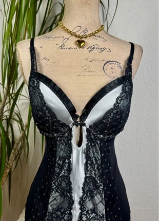 Top type corset lingerie années 2000 - vintage old fashion Y2K, merk: COQUETTE, staat: Heel goed, maat: S / 36 / 8, € 16,00, € 17,50 inclusief Kopersbescherming Pro