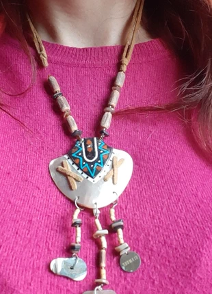 Collana etnica, marke: Glamour, zustand: Gut, 1,00 €, 1,75 € inklusive Vinted-Käuferschutz
