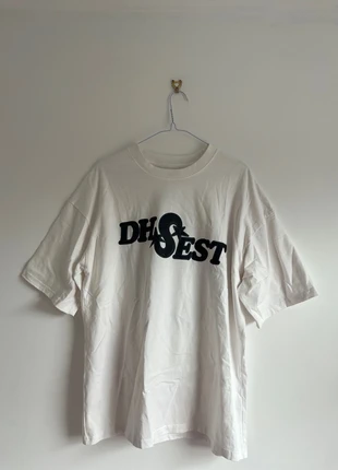 White printed T-shirt, brand: White, condition: New without tags, size: L, £8.00, £9.10 includes Buyer Protection