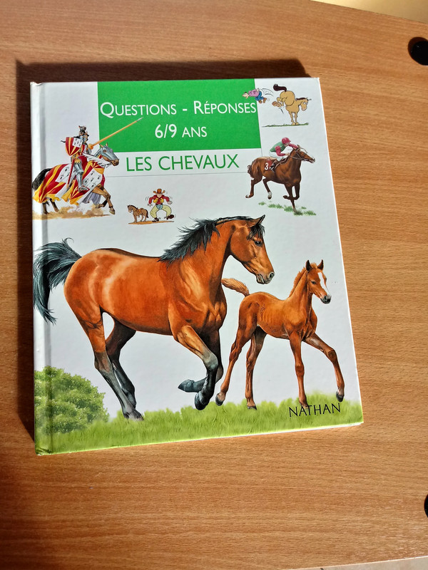 Trois livres sur les chevaux