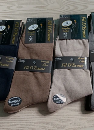 12 Paires Fil D'ecosse Multi Couleurs (43-46), brand: fil d'ecosse, condition: New with tags, size: M | 43–46, €19.90, €21.60 includes Buyer Protection Pro