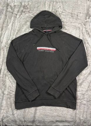 Sweat-shirt noir | Pull à capuche | Tommy Hilfiger | Taille L, marca: Tommy Hilfiger, estado: Muy bueno, tamaño: L, 12,00 €, 13,30 € Protección al comprador Pro incluida